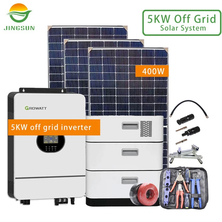 5KW 오프 그리드 태양광 시스템